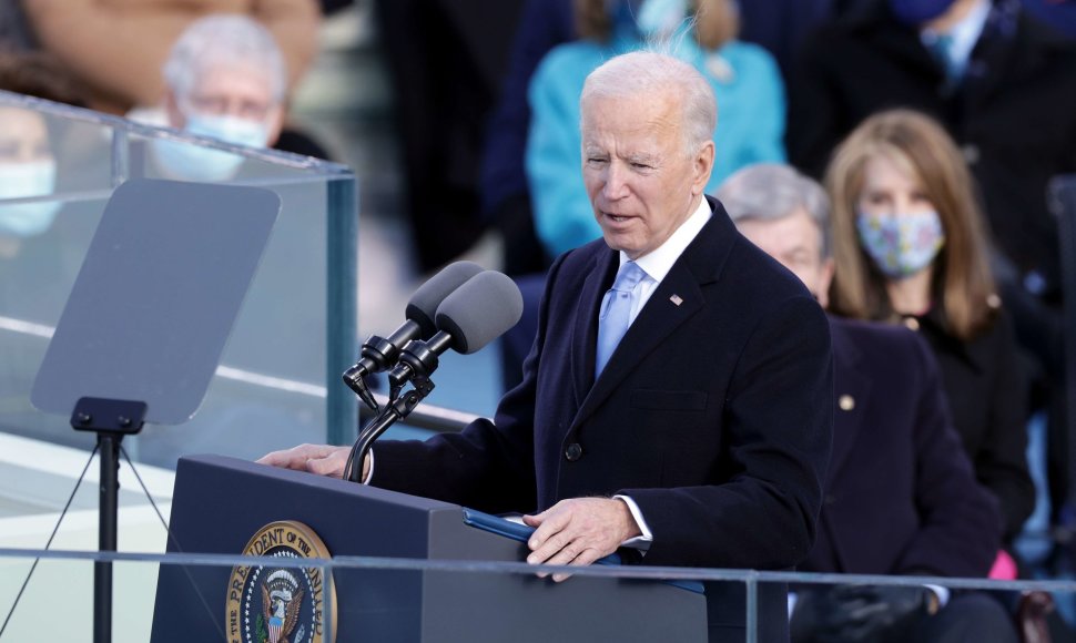 Joe Bideno inauguracijos ceremonija