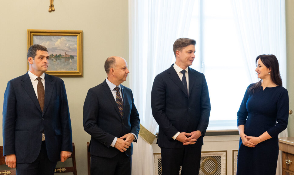 Remigijus Žemaitaitis, Aurelijus Veryga, Mindaugas Sinkevičius, Inga Ruginienė