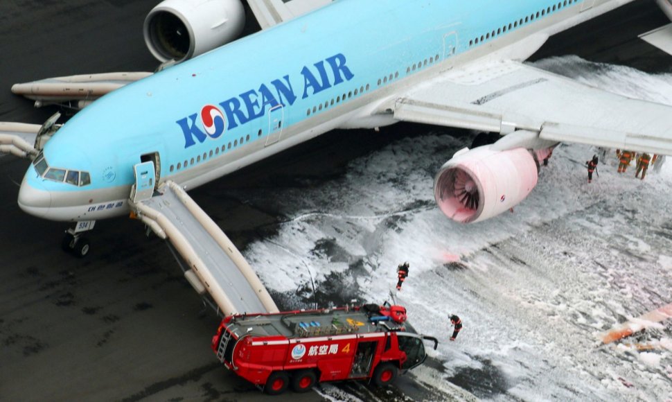 „Korean Air“ lėktuvo gesinimas