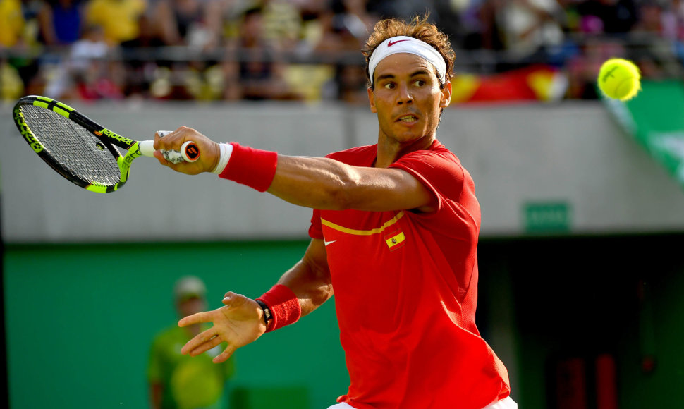 Rafaelis Nadalis – Rio olimpiados aštuntfinalyje