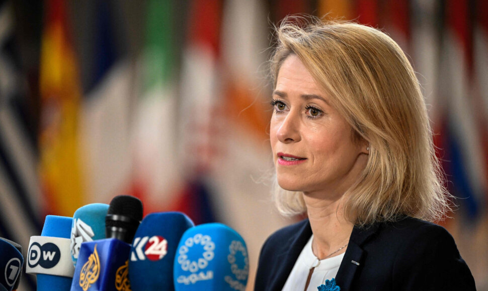 Kaja Kallas / JOHN THYS / AFP