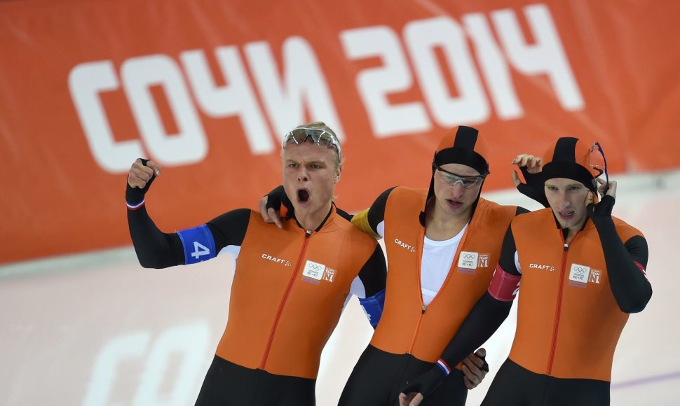 Nyderlandų greitojo čiuožimo komanda