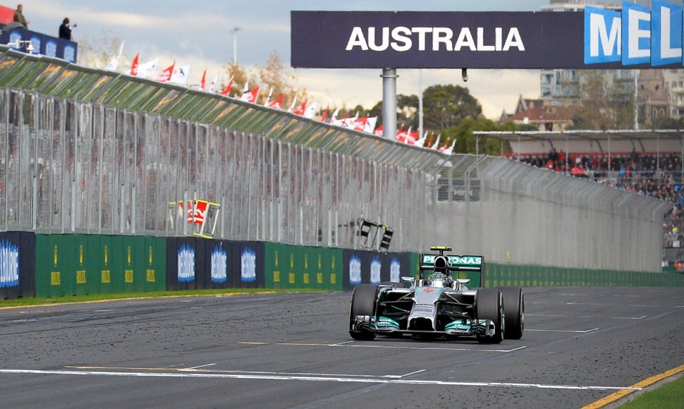 F-1 lenktynės Australijoje