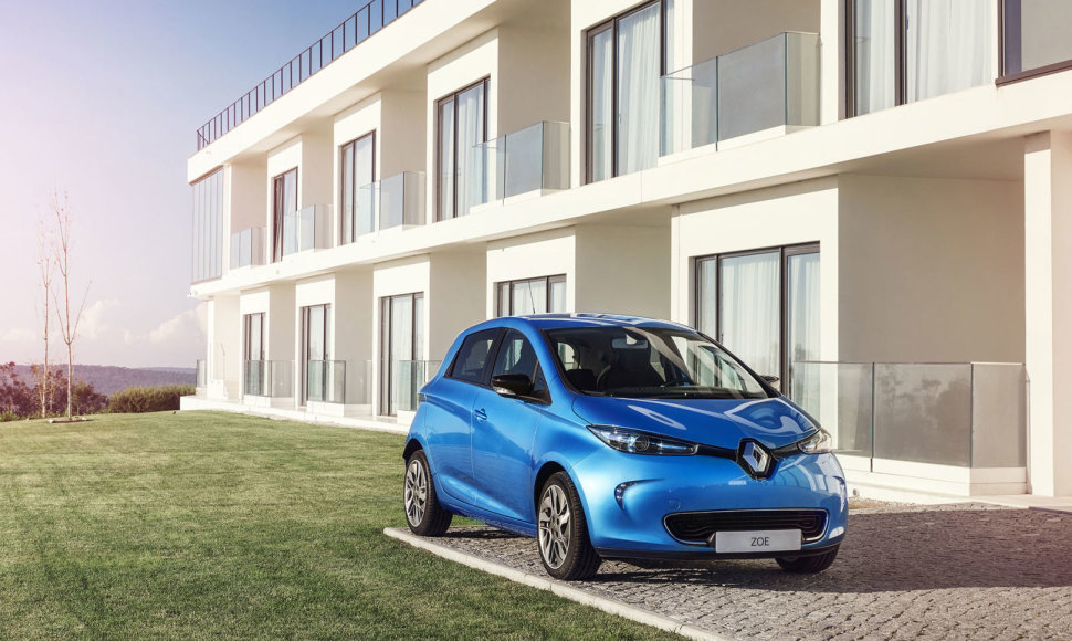 Elektrinis „Renault Zoe“ pasiekė Lietuvą.