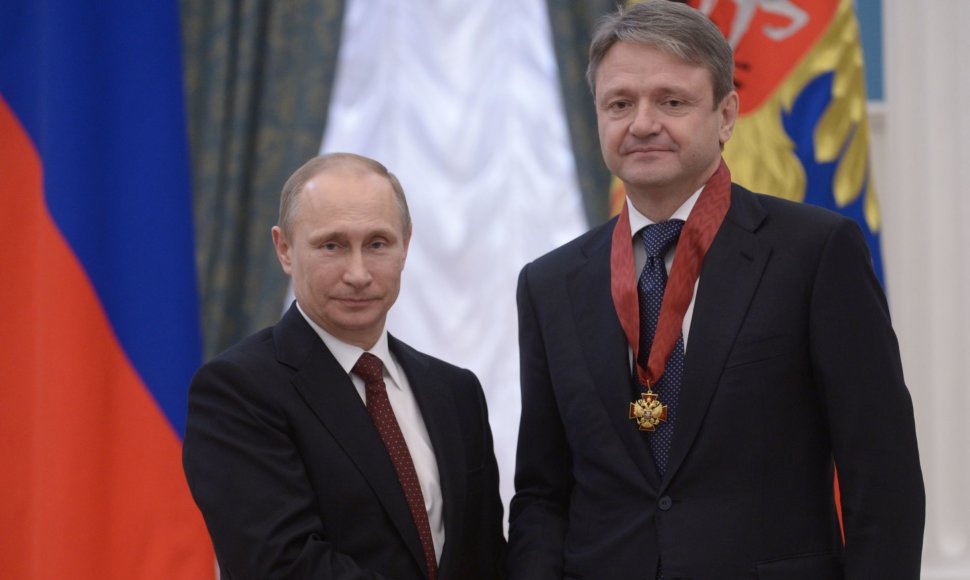 Vladimiras Putinas ir Aleksandras Tkačiovas