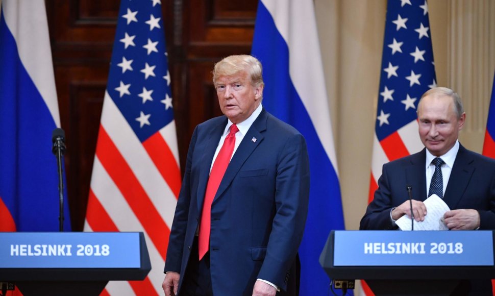 Donaldo Trumpo ir Vladimiro Putino susitikimas Helsinkyje