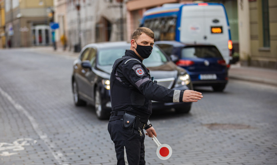 Reidas Klaipėdos senamiestyje