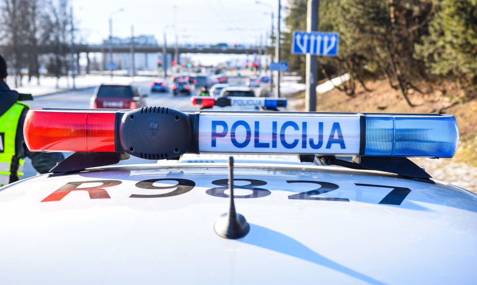 Policijos reidas Vilniuje