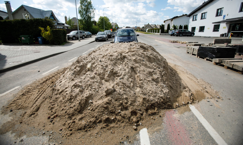 Statybos Centrinėje gatvėje