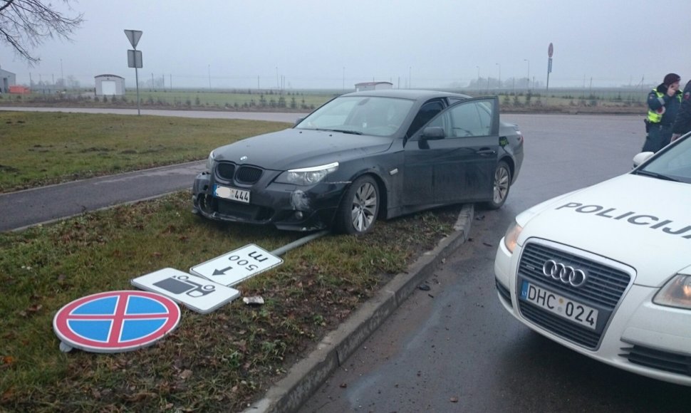 Sulaikytas BMW