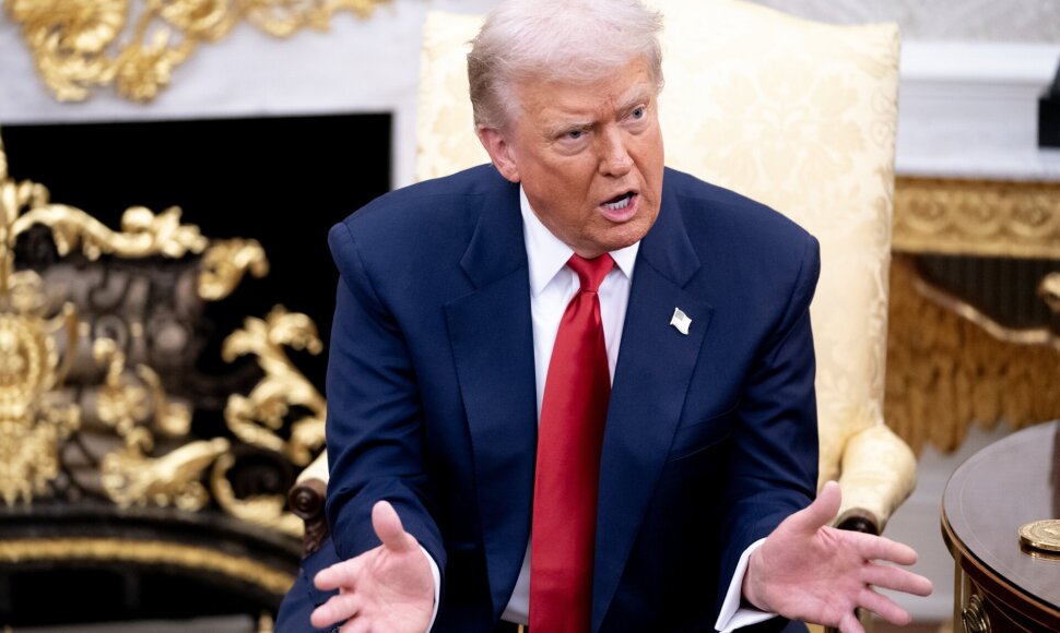 Donaldas Trumpas / Nathan Howard - Pool via CNP / picture alliance / Consolidated News Photos