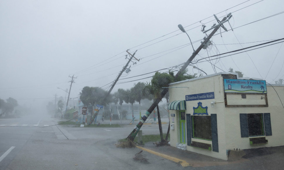 Uraganas Miltonas Fort Majerse