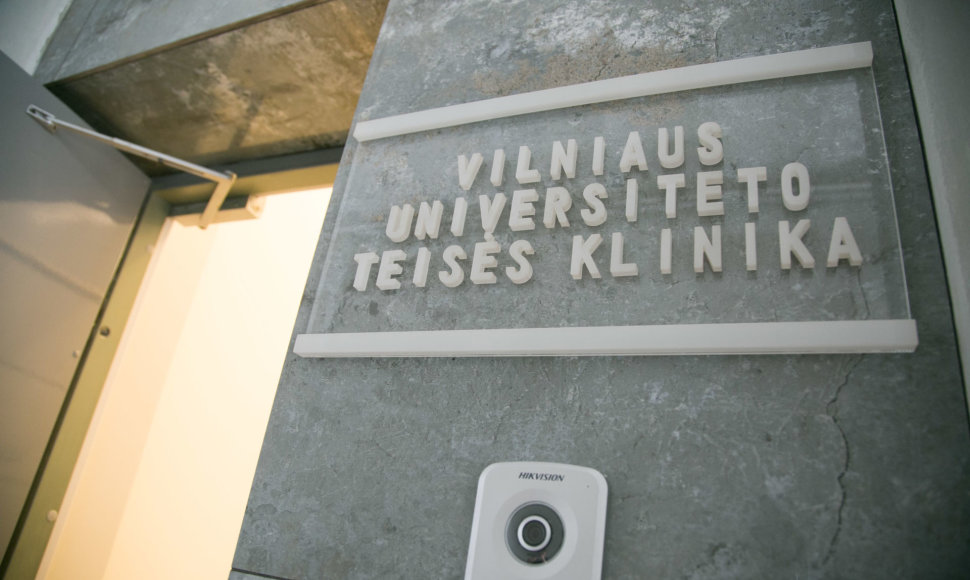Vilniaus universiteto Teisės klinikos atidarymas