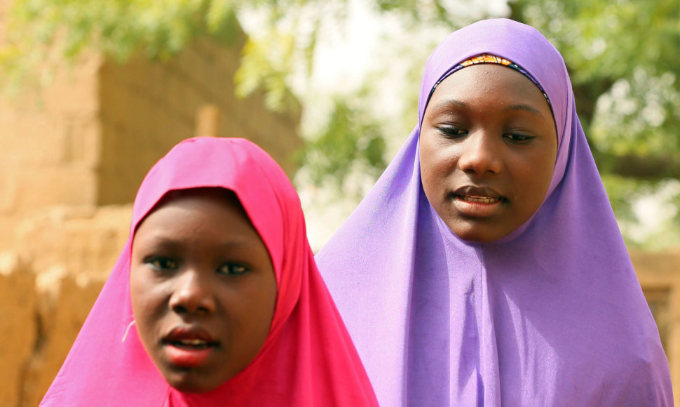Per „Boko Haram“ užpuolimą pabėgusios mergaitės