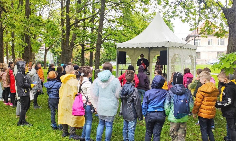 Akimirka iš renginių ciklo „Kauno tautų pasakos“