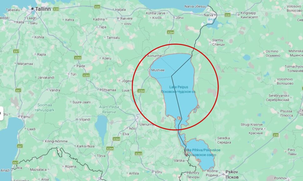 Peipaus ežeras Estijoje
