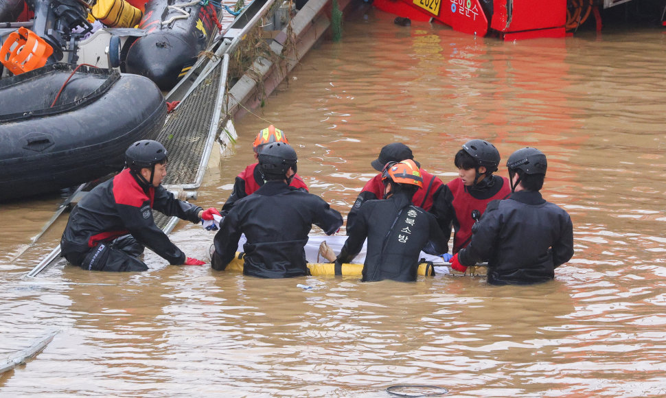 Potvynis Pietų Korėjoje