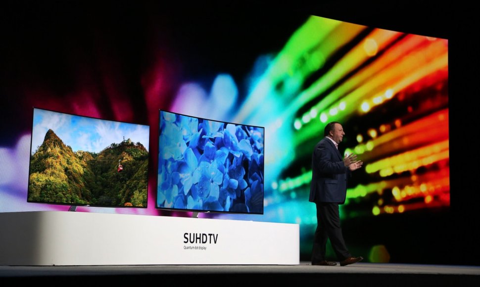 Samsung televizorius su SUHD ekranu