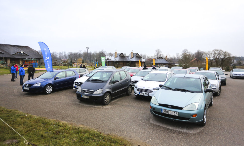 Lietuvos „Metų automobilių“ susitikimo akimirka