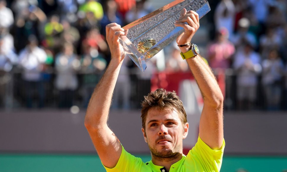 Ženevos turnyro čempionu tapo Stanas Wawrinka