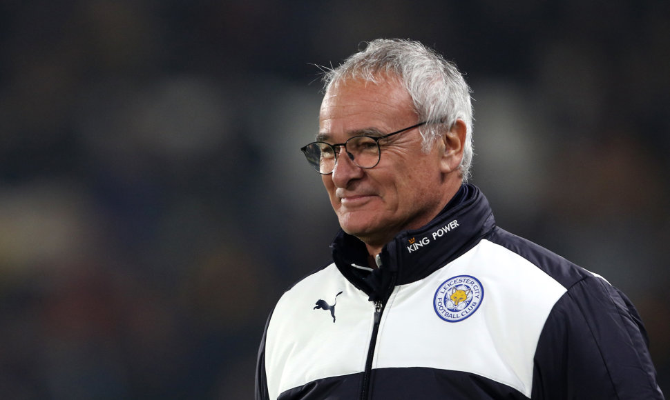 „Leicester City“ klubo treneris Claudio Ranieri