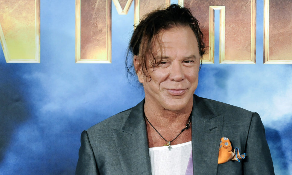 Mickey Rourke'as