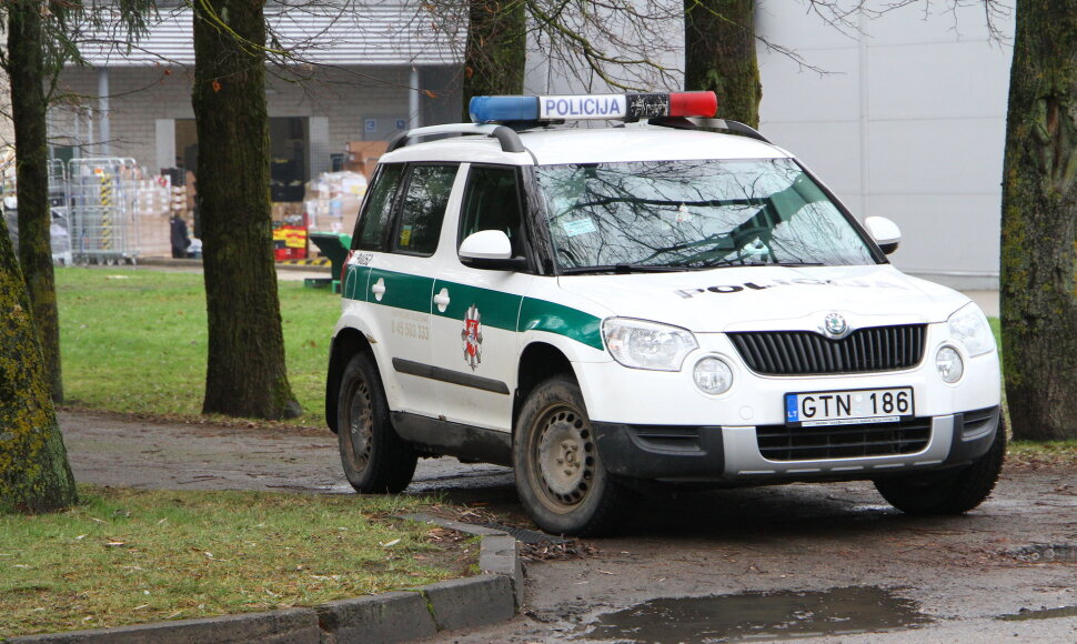 Kontrolės postas Pasvalyje