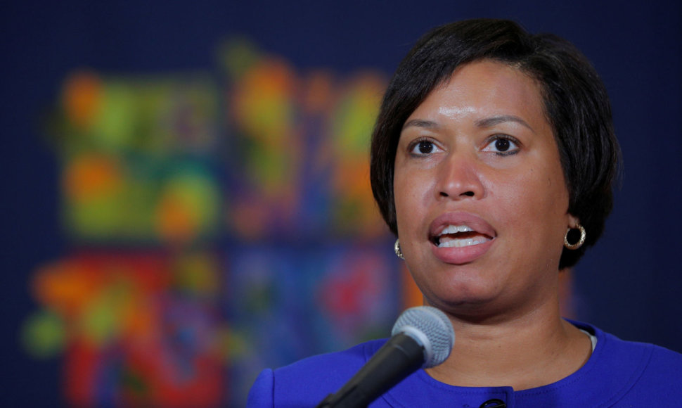 Vašingtono merė Muriel Bowser