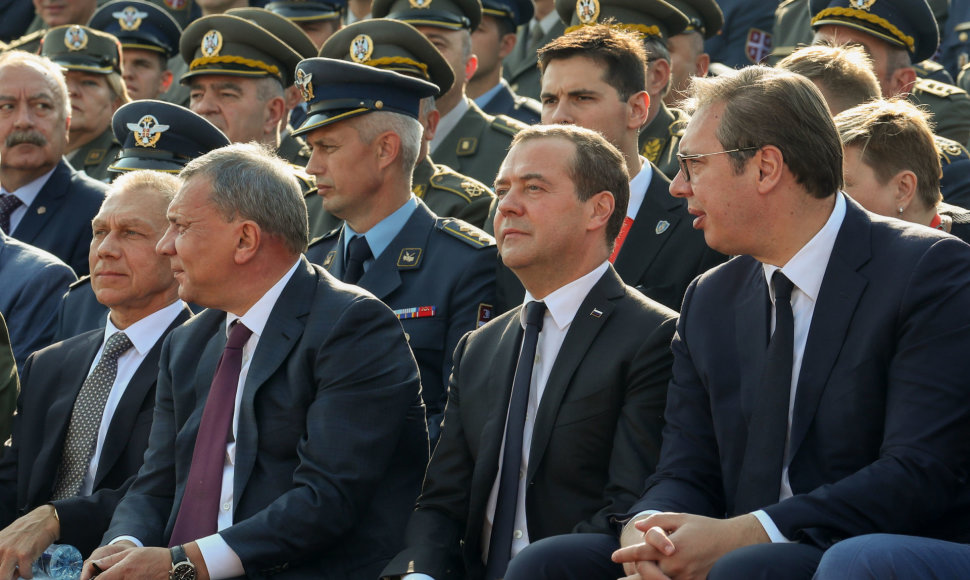 Dmitrijus Medvedevas Serbijoje