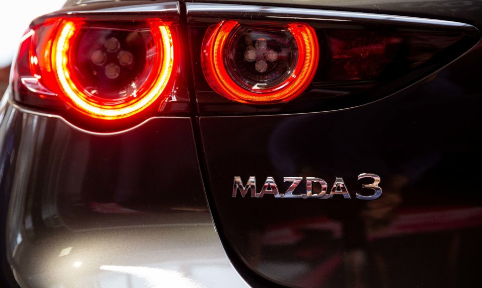 Atnaujintos Mazda 3 pristatymas