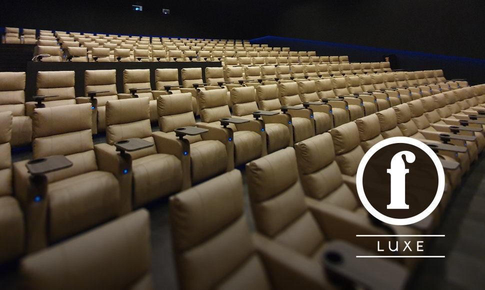 Klaipėdos „Forum Cinemas“ kino teatre atnaujinta salė bus „Luxe“ standarto.