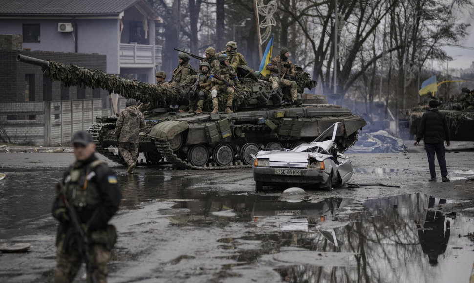 Karas Ukrainoje. Kyjivas
