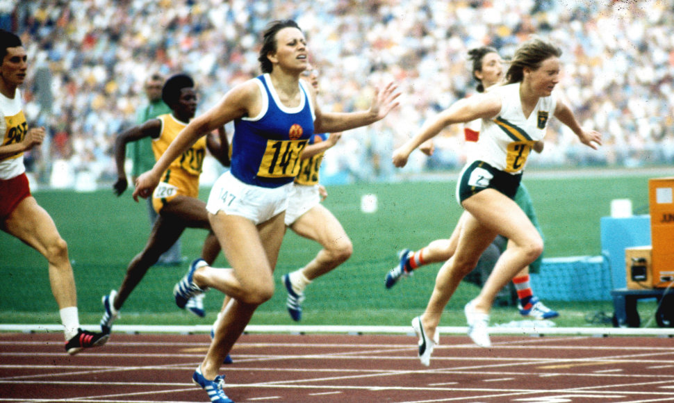 Renate Stecher ir Raelene Boyle kova 1972 m. olimpiniame finale