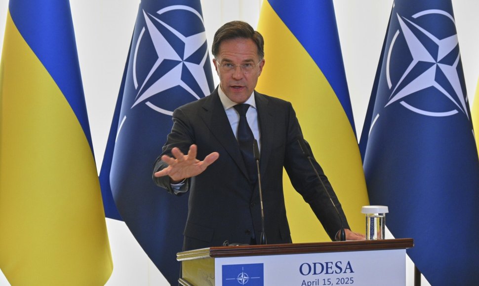 NATO vadovas Markas Rutte