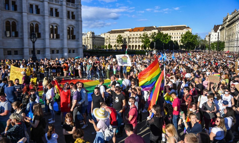 Demonstracija Budapešte