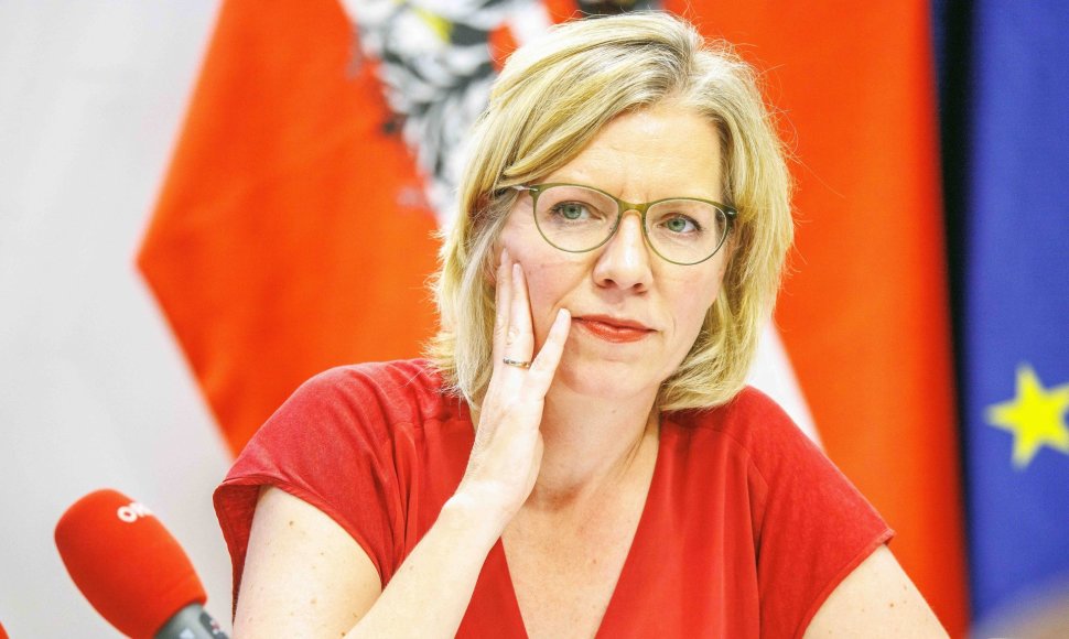 Austrijos energetikos ministrė Leonore Gewessler
