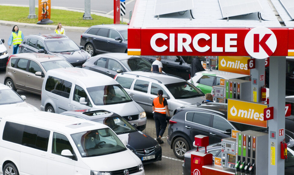 „Circle K“ degalų kainos mažinimo iniciatyva