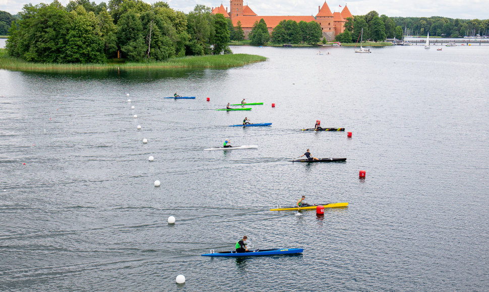 Varžybų akimirka