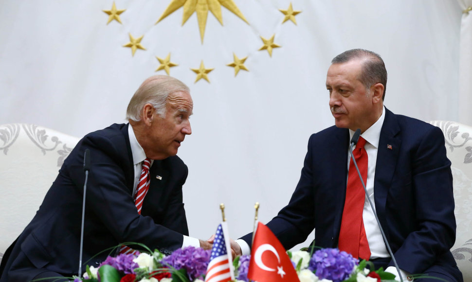 Joe Bidenas ir Recepas Tayyipas Erdoganas