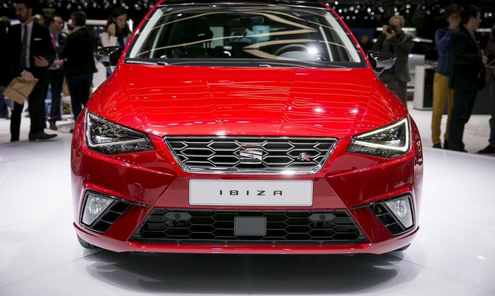 Naujasis „SEAT Ibiza“ pristatytas 2017-ųjų Ženevos parodoje