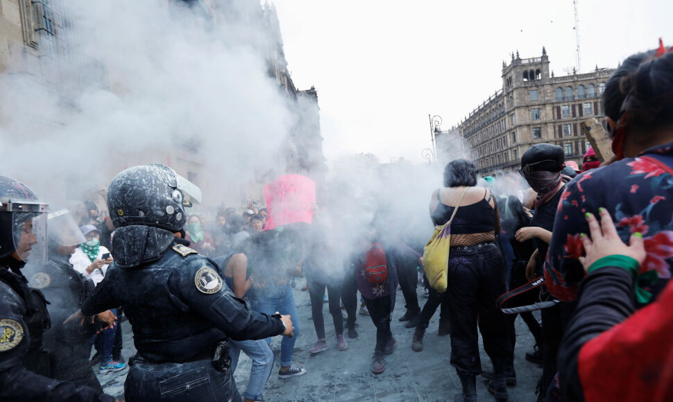 Protestai per Tarptautinę moters dieną