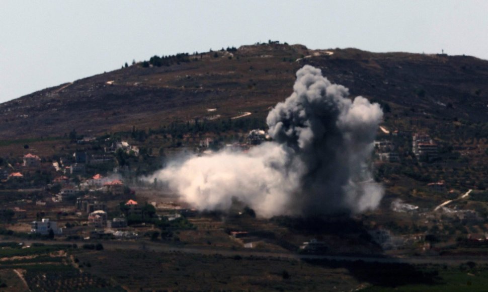 „Hezbollah“ artimas šaltinis: per Izraelio smūgį žuvo aukšto rango vadas / JACK GUEZ / AFP