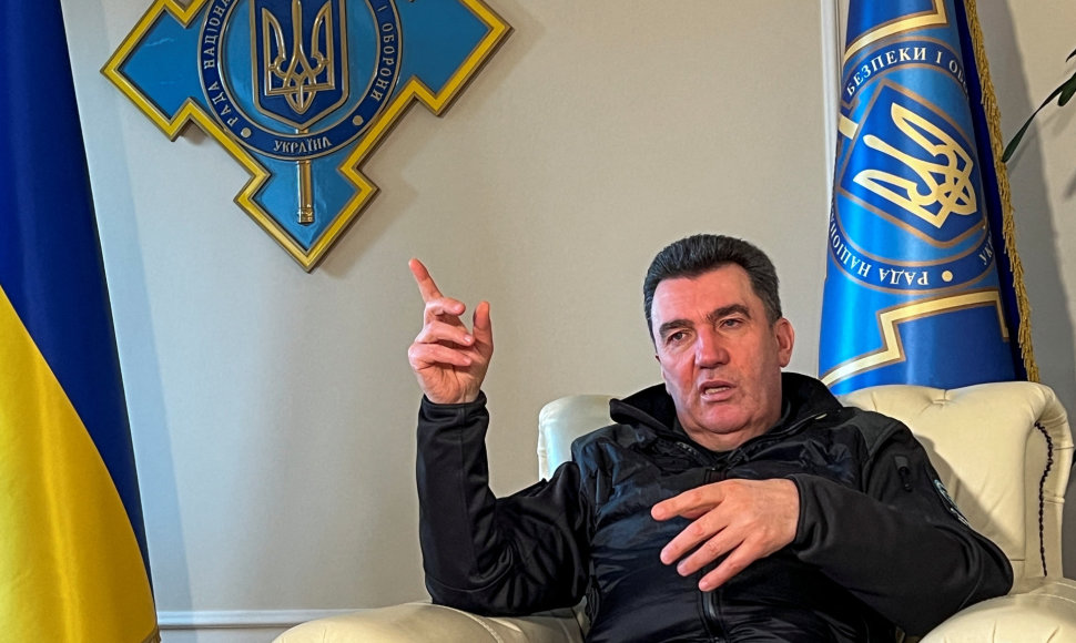 Ukrainos Nacionalinio saugumo ir gynybos tarybos sekretorius Oleksijus Danilovas