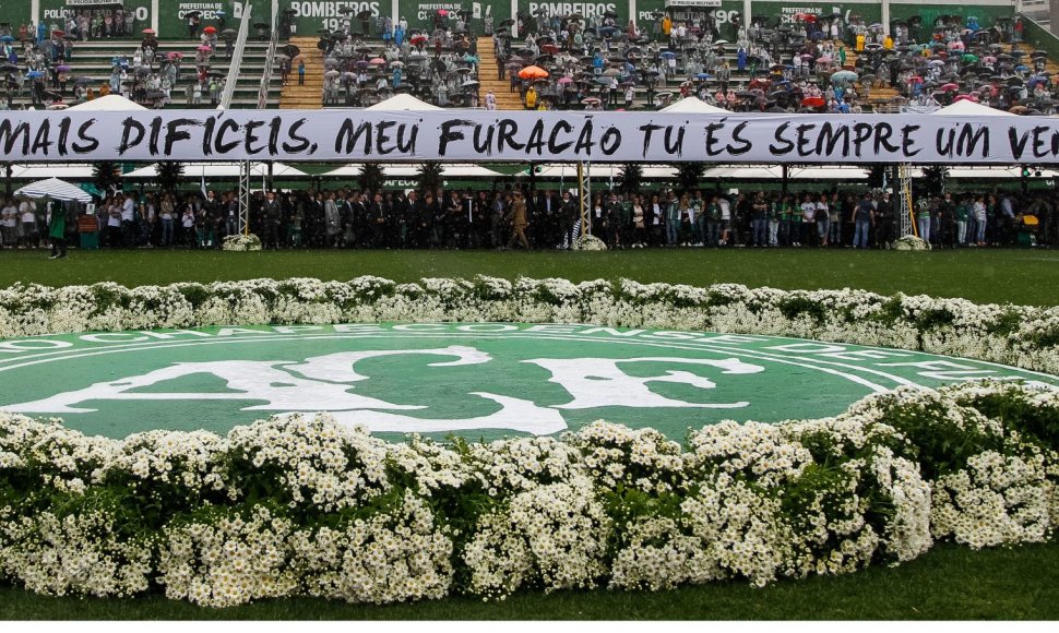 Žuvusių „Chapecoense“ futbolininkų laidotuvės