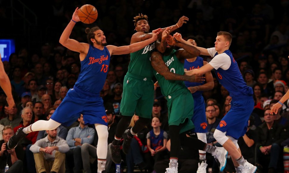 NBA rungtynės: „New York Knicks“ – „Boston Celtics“