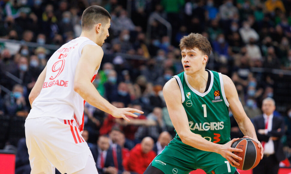 Kauno &bdquo;Žalgiris&ldquo; &ndash; Belgrado &bdquo;Crvena Zvezda&ldquo;
