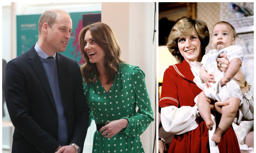 Princas Williamas, Kate Middleton, princesė Diana