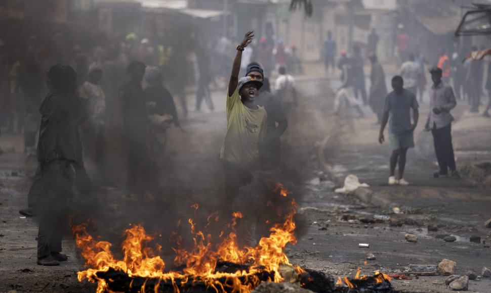 Protestai Nairobyje