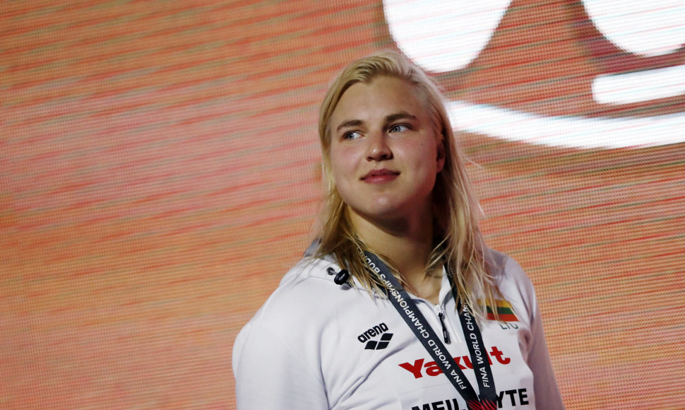 Rūta Meilutytė iškovojo auksą pasaulio čempionate.