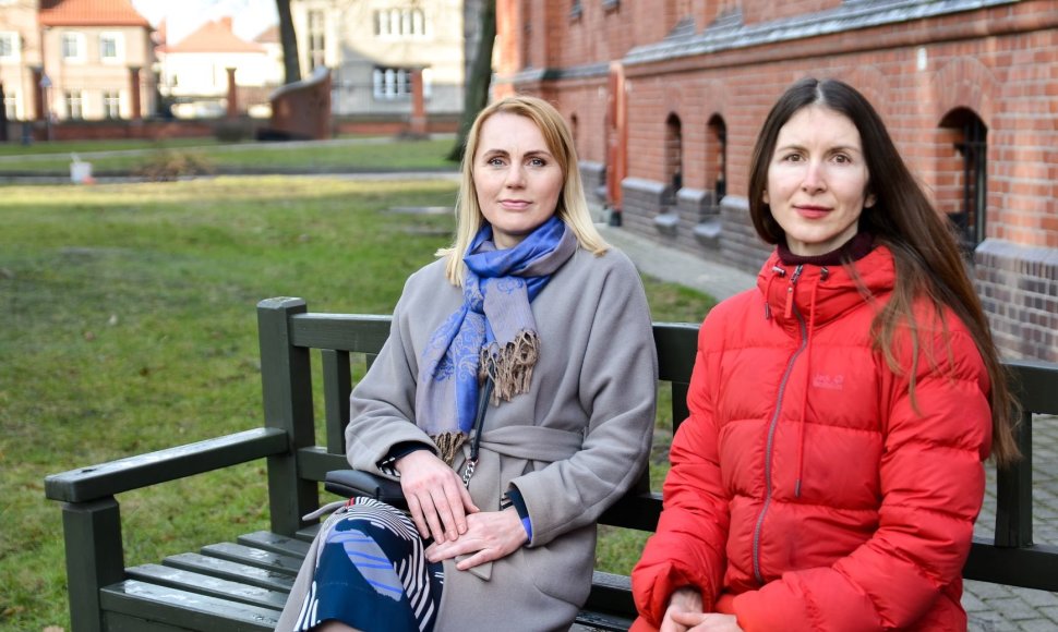 KU mokslininkės Tatjana Paulauskienė ir Marija Kataržytė